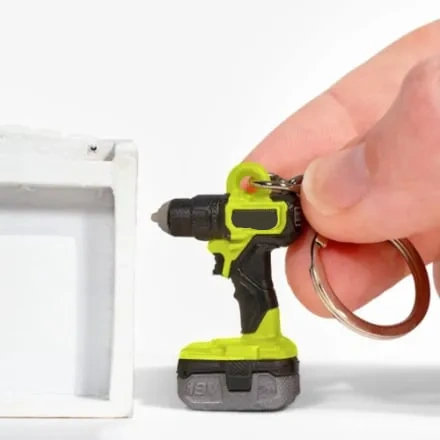 Mini's Keyring Keychain One+ Power Tools Handyman Gift