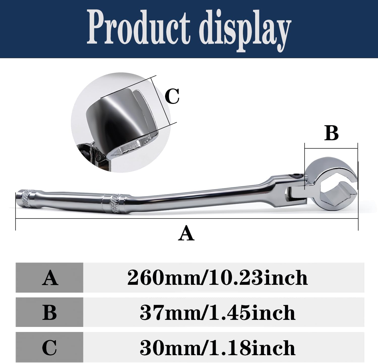 7/8-Inch (22 mm) Oxygen Sensor Wrench