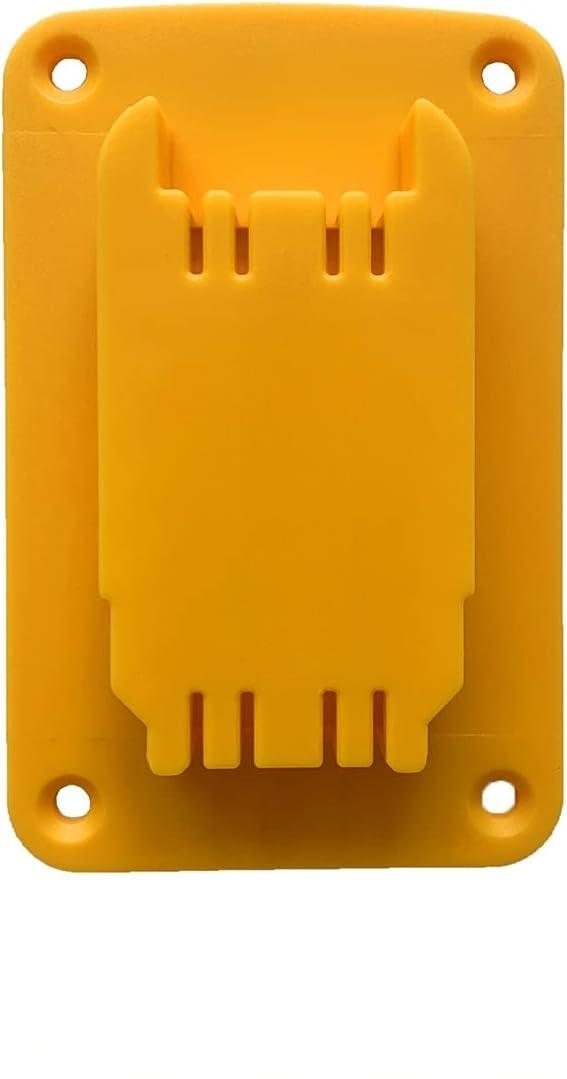 5 Packs Tool Holders for Dewalt 20V 12V Drill Tool Mount Fit for Milwaukee M18 Tools Yellow