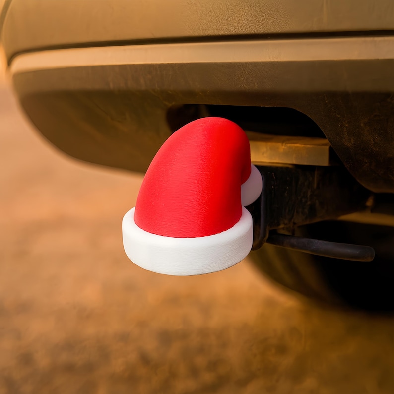 Santa Hat Hitch Cover