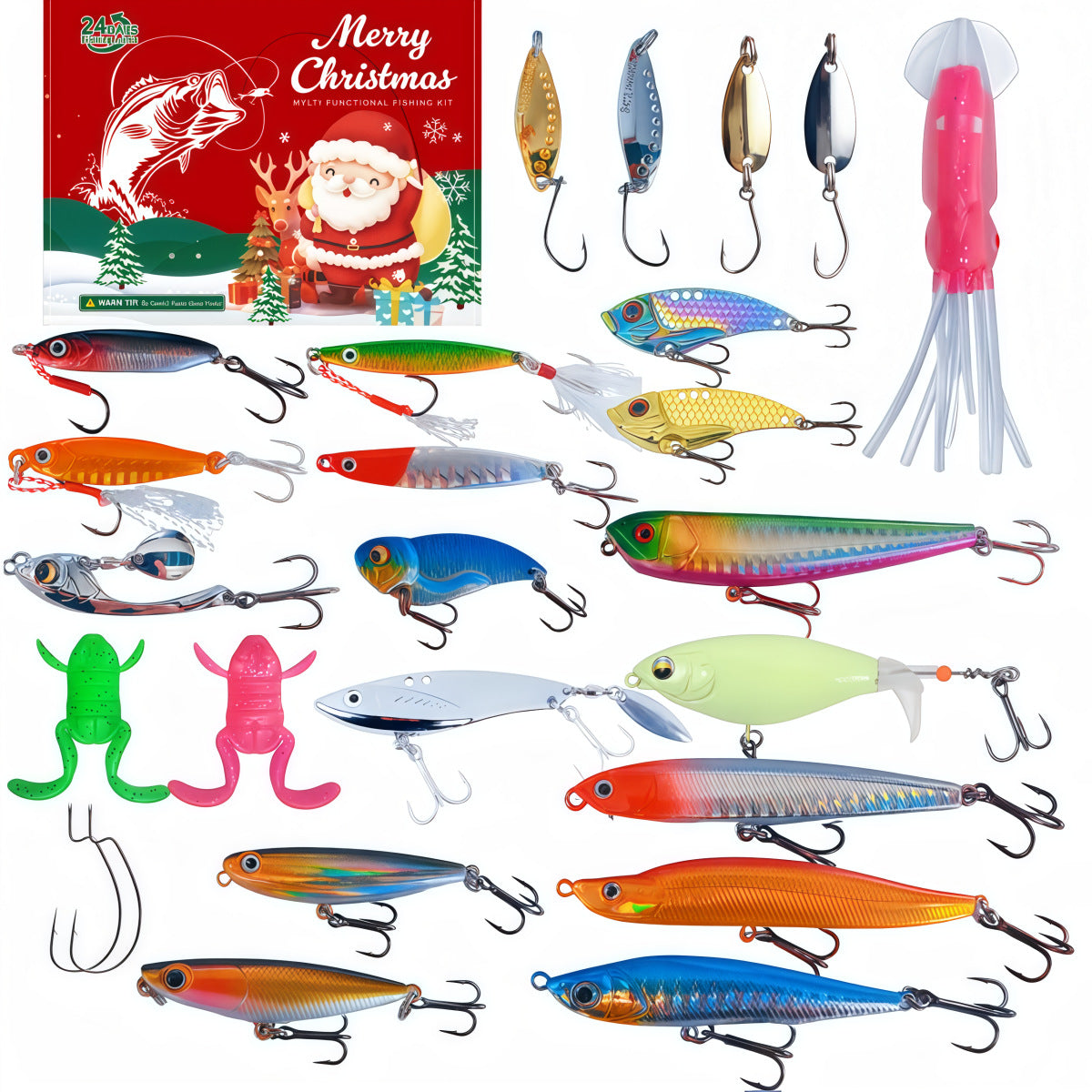 Fishing Advent Calendar - 24 Days Christmas