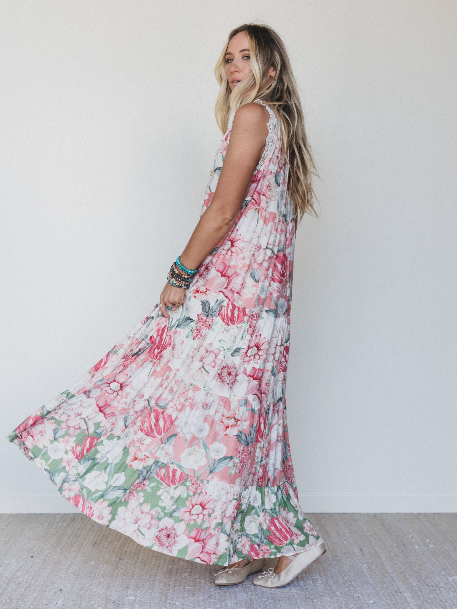 Zeya Floral Maxi Dress - Floral Multi