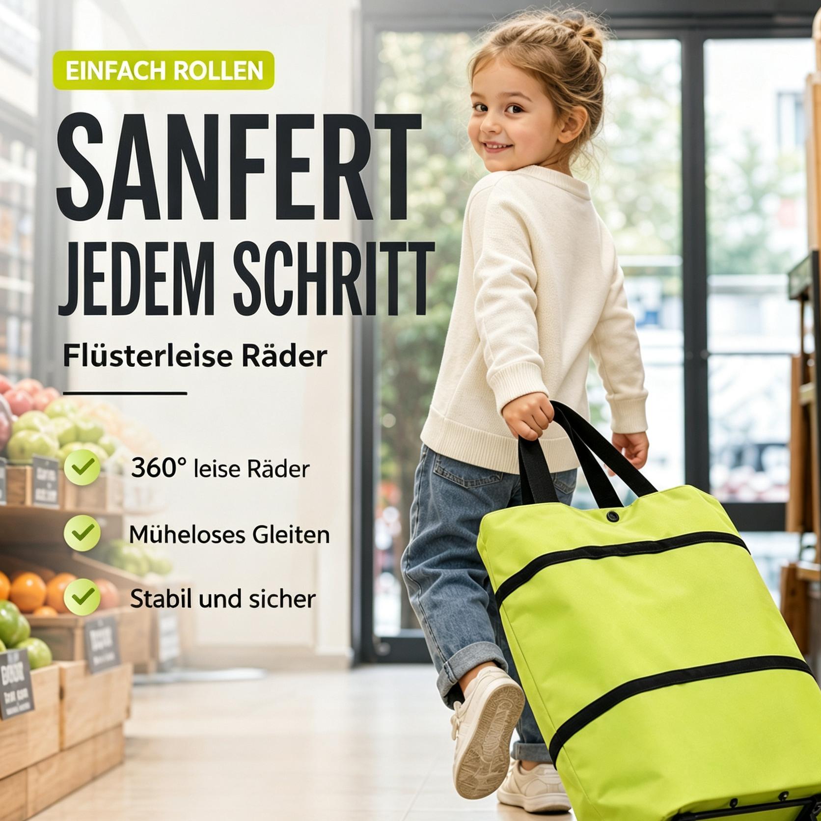 🔥HEISSER SALE – 60 % RABATT🔥 Faltbare 2-in-1-Einkaufstasche