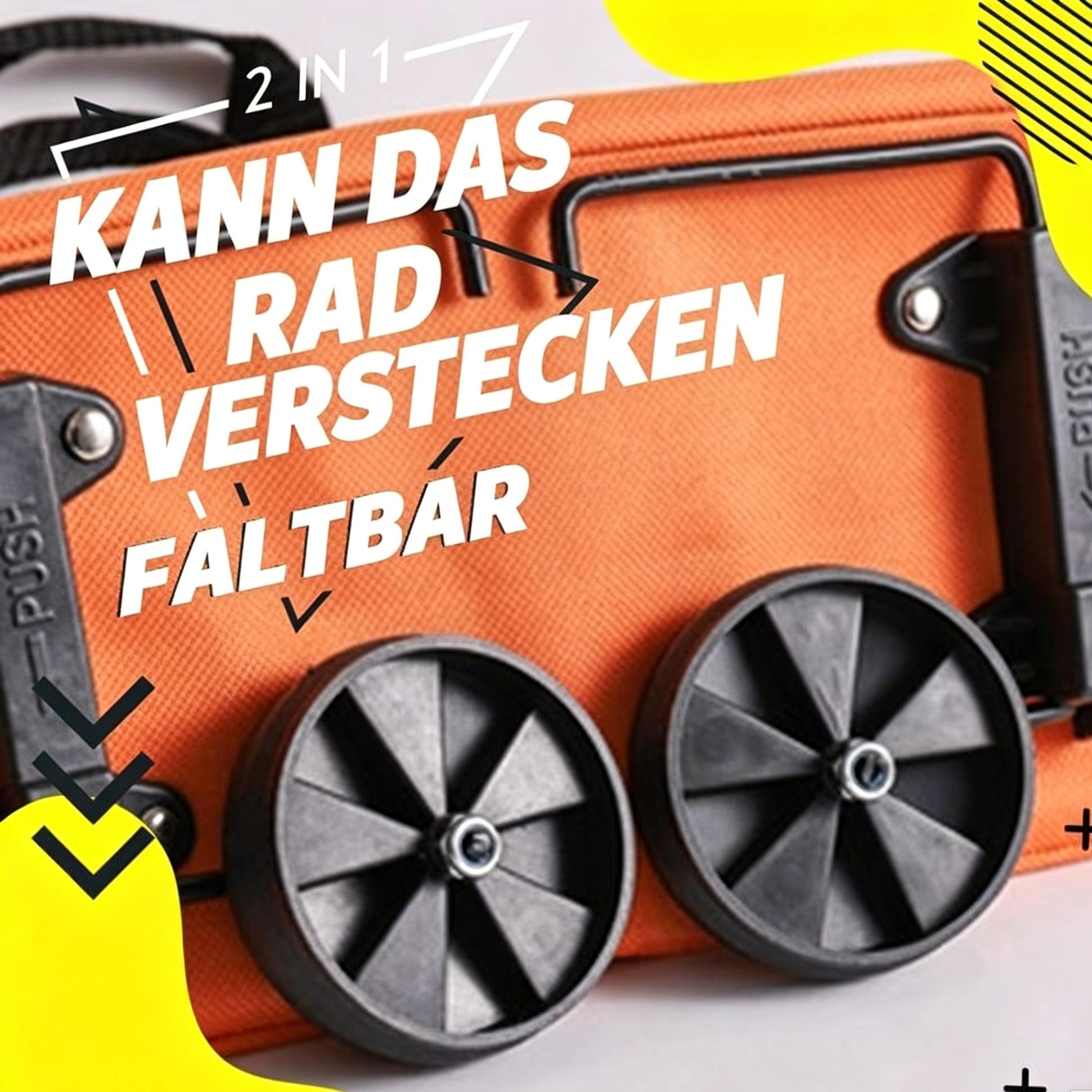 🔥HEISSER SALE – 60 % RABATT🔥 Faltbare 2-in-1-Einkaufstasche