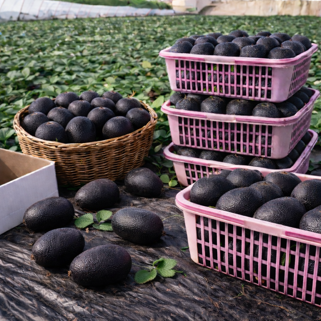 🥝Black Diamond Ruby Kiwi Seeds – Sweet, Nutrient-Rich & Easy to Grow at Home