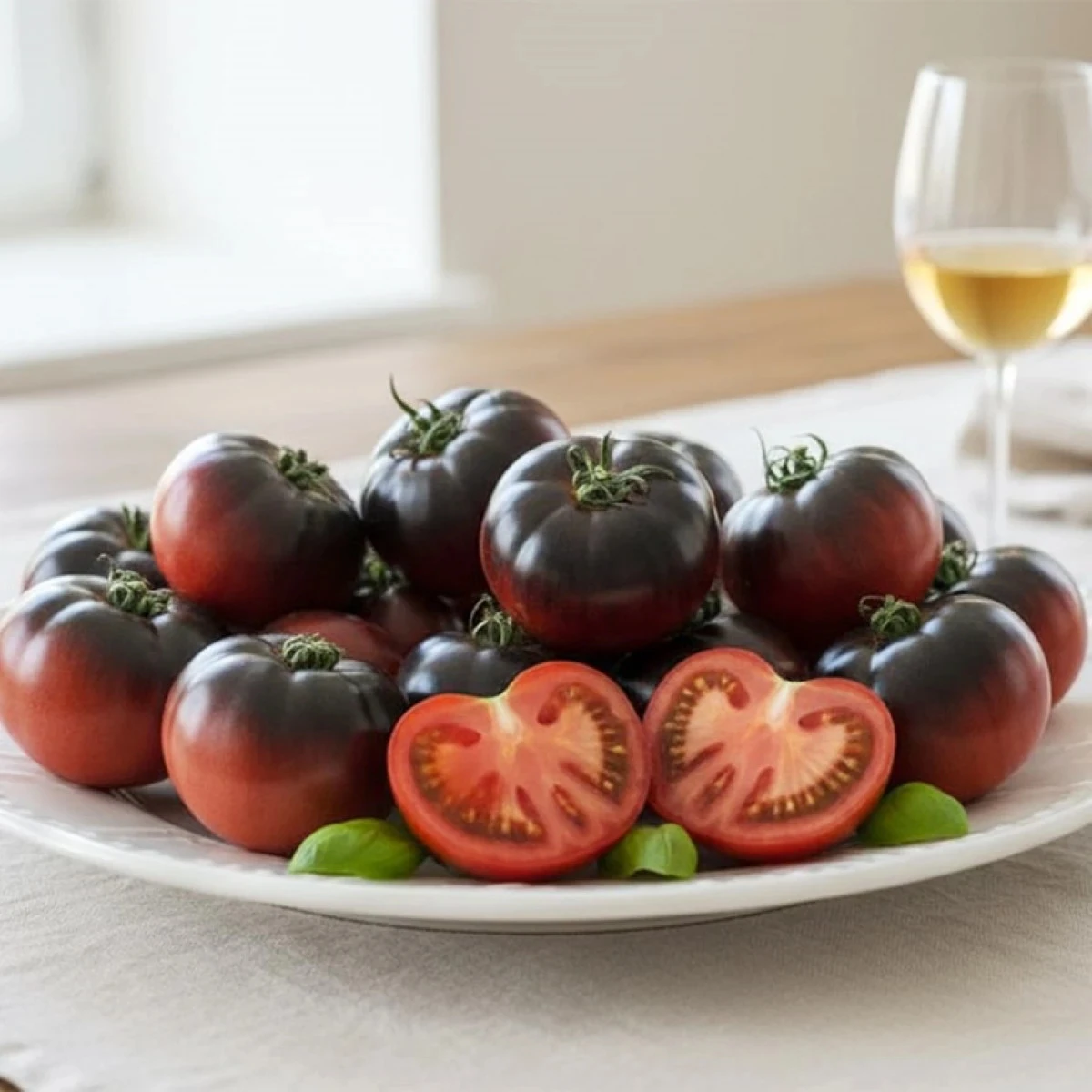 BIO Paradajka tyčková Black Beauty - Solanum lycopersicum - bio semená paradajky