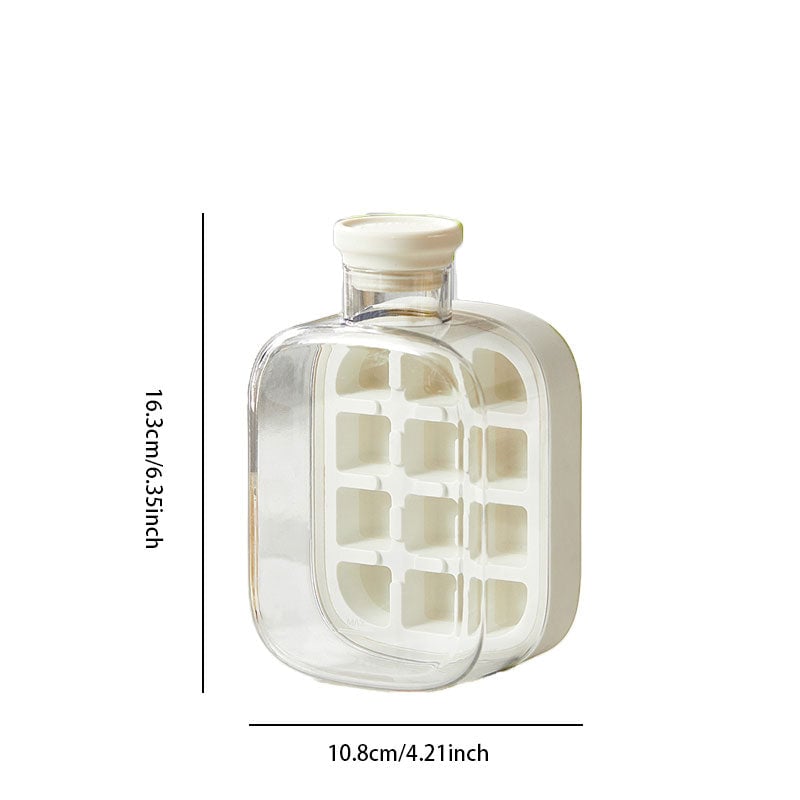 Kettle-Shaped Press Ice Tray – Easy Release & Large Capacity