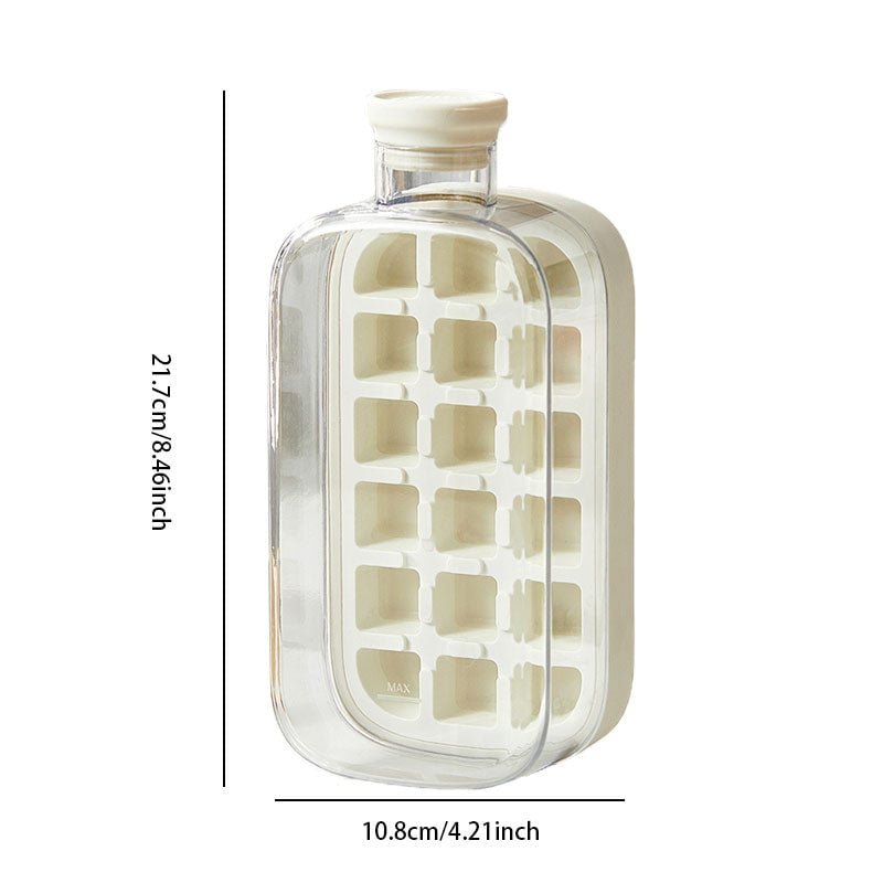 Kettle-Shaped Press Ice Tray – Easy Release & Large Capacity