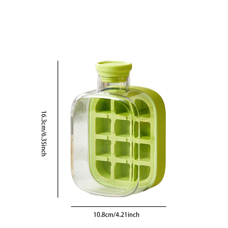 Kettle-Shaped Press Ice Tray – Easy Release & Large Capacity