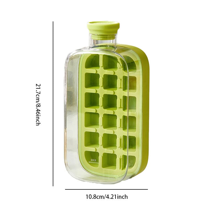 Kettle-Shaped Press Ice Tray – Easy Release & Large Capacity