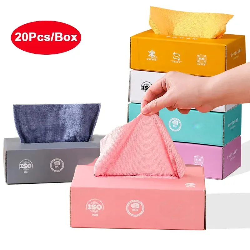 Stretchy Microfiber Cleaning Cloth for Kitchen