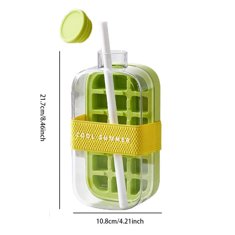 Kettle-Shaped Press Ice Tray – Easy Release & Large Capacity