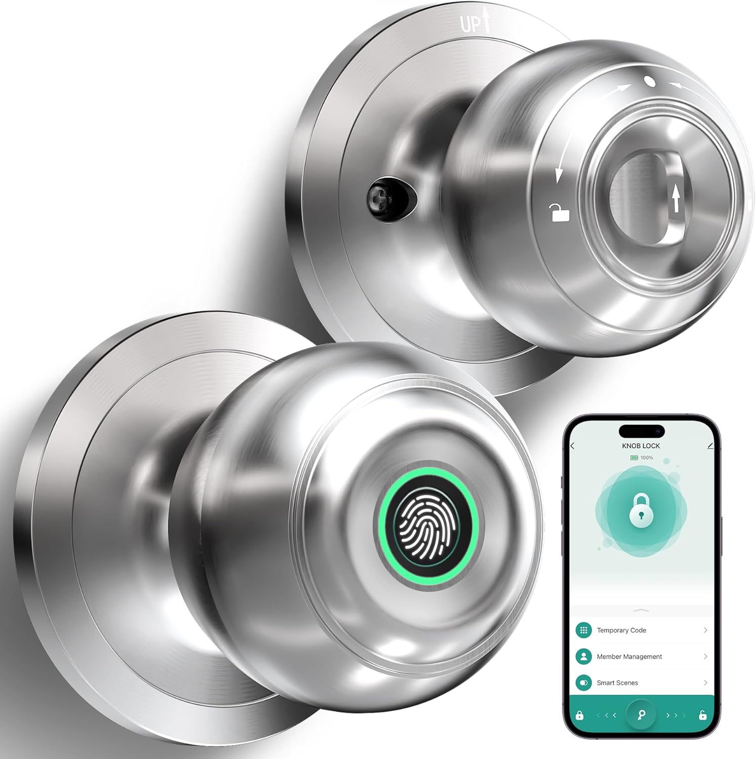 New smart fingerprint door lock