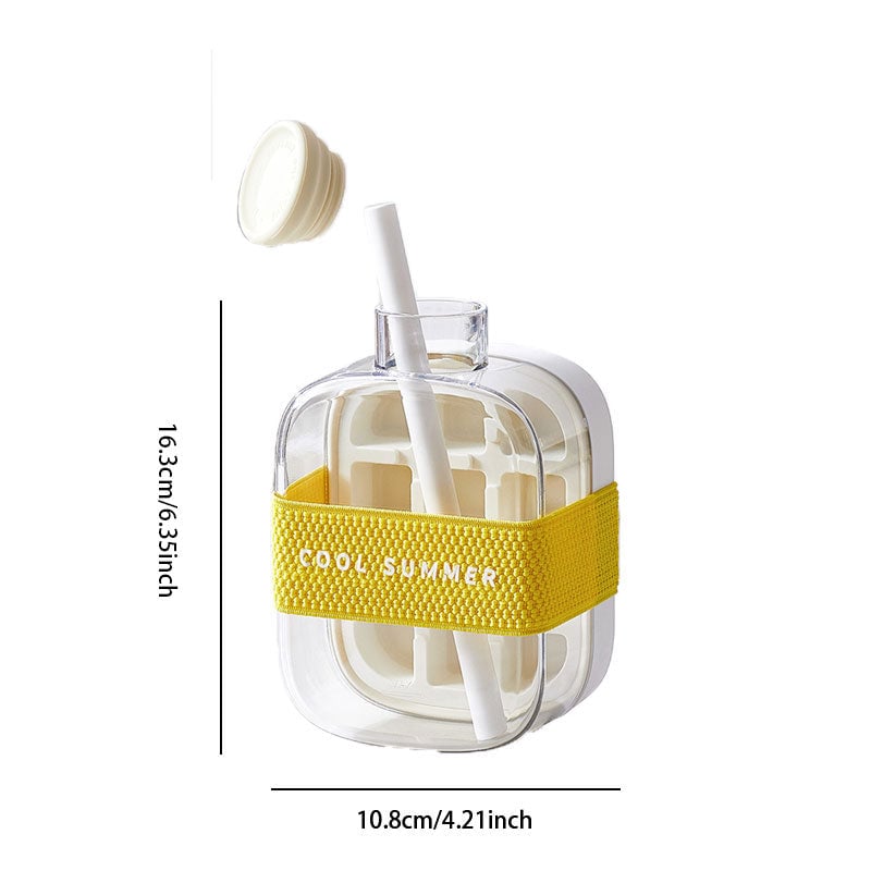 Kettle-Shaped Press Ice Tray – Easy Release & Large Capacity