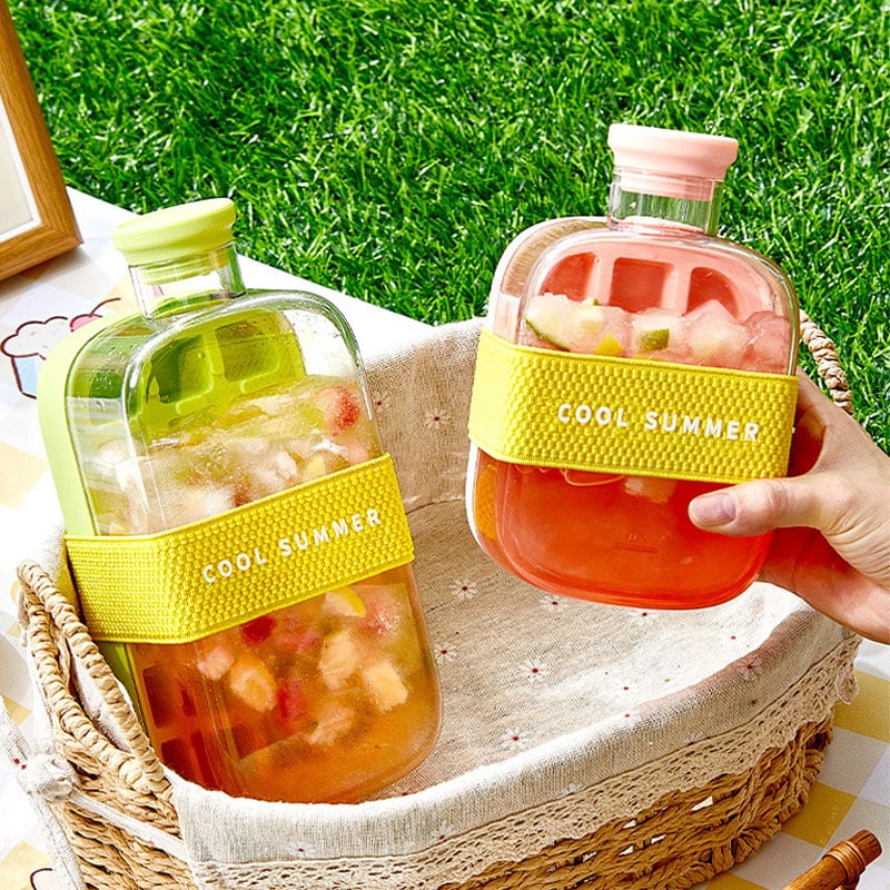 Kettle-Shaped Press Ice Tray – Easy Release & Large Capacity