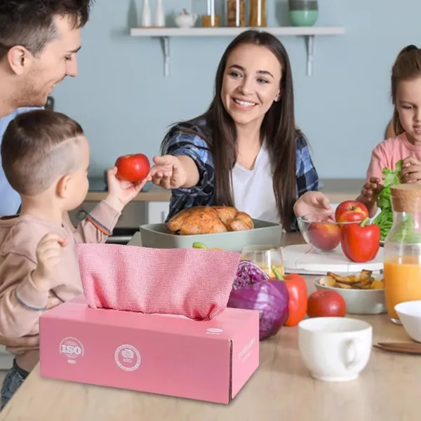 Stretchy Microfiber Cleaning Cloth for Kitchen