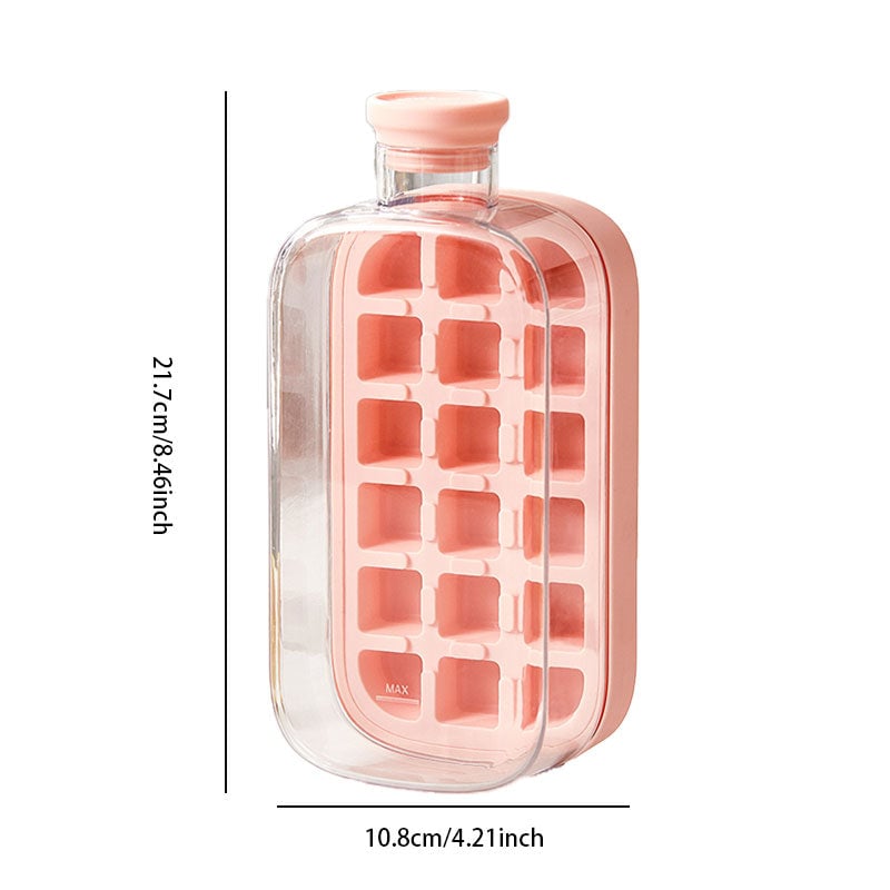 Kettle-Shaped Press Ice Tray – Easy Release & Large Capacity