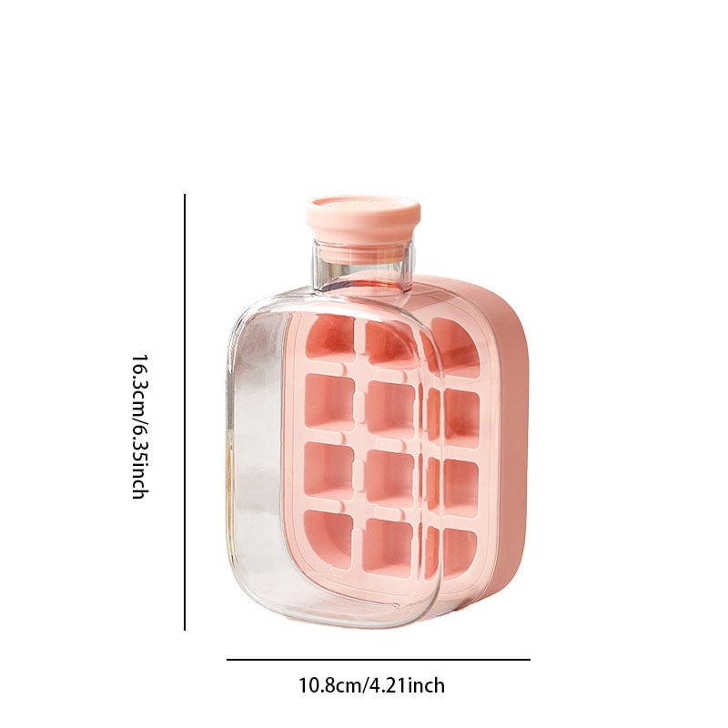 Kettle-Shaped Press Ice Tray – Easy Release & Large Capacity