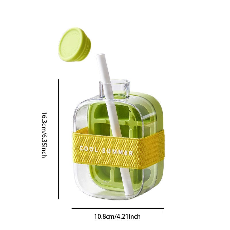 Kettle-Shaped Press Ice Tray – Easy Release & Large Capacity