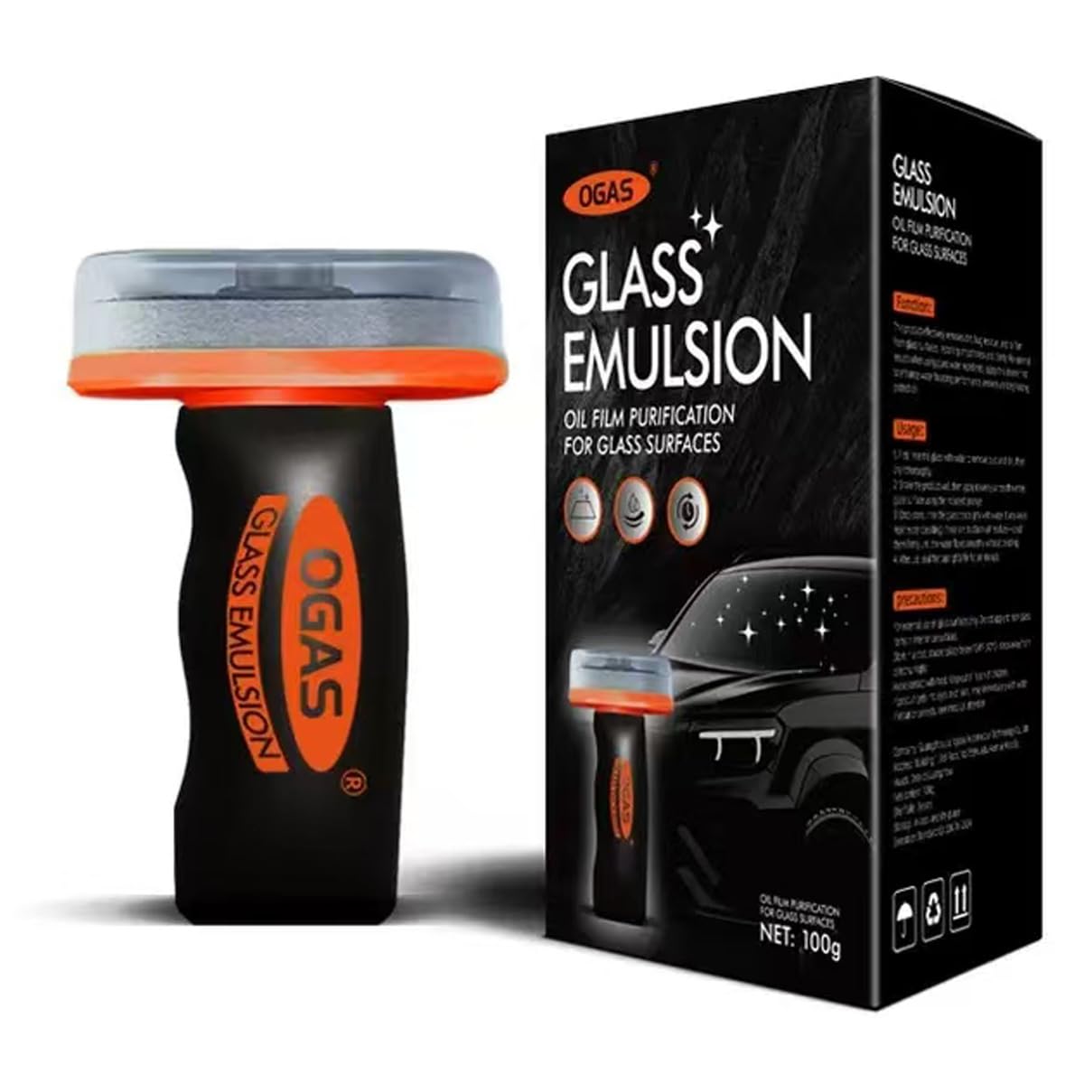 Glass Oil Film Remover for Car