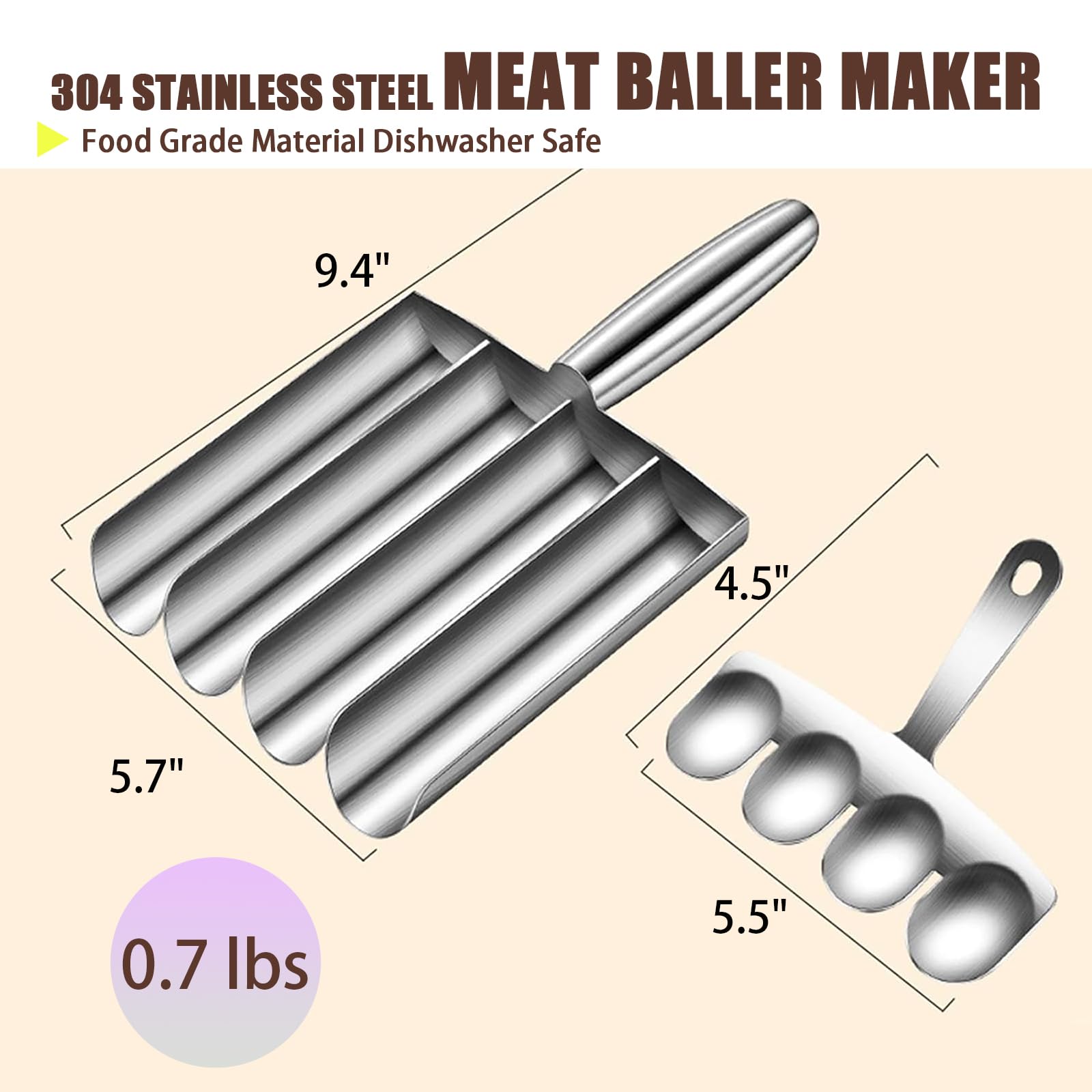 4-In-1 Meatball Maker Tool - Essential Kitchen Gadgets