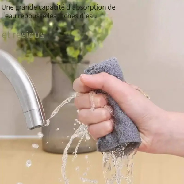 Stretchy Microfiber Cleaning Cloth for Kitchen