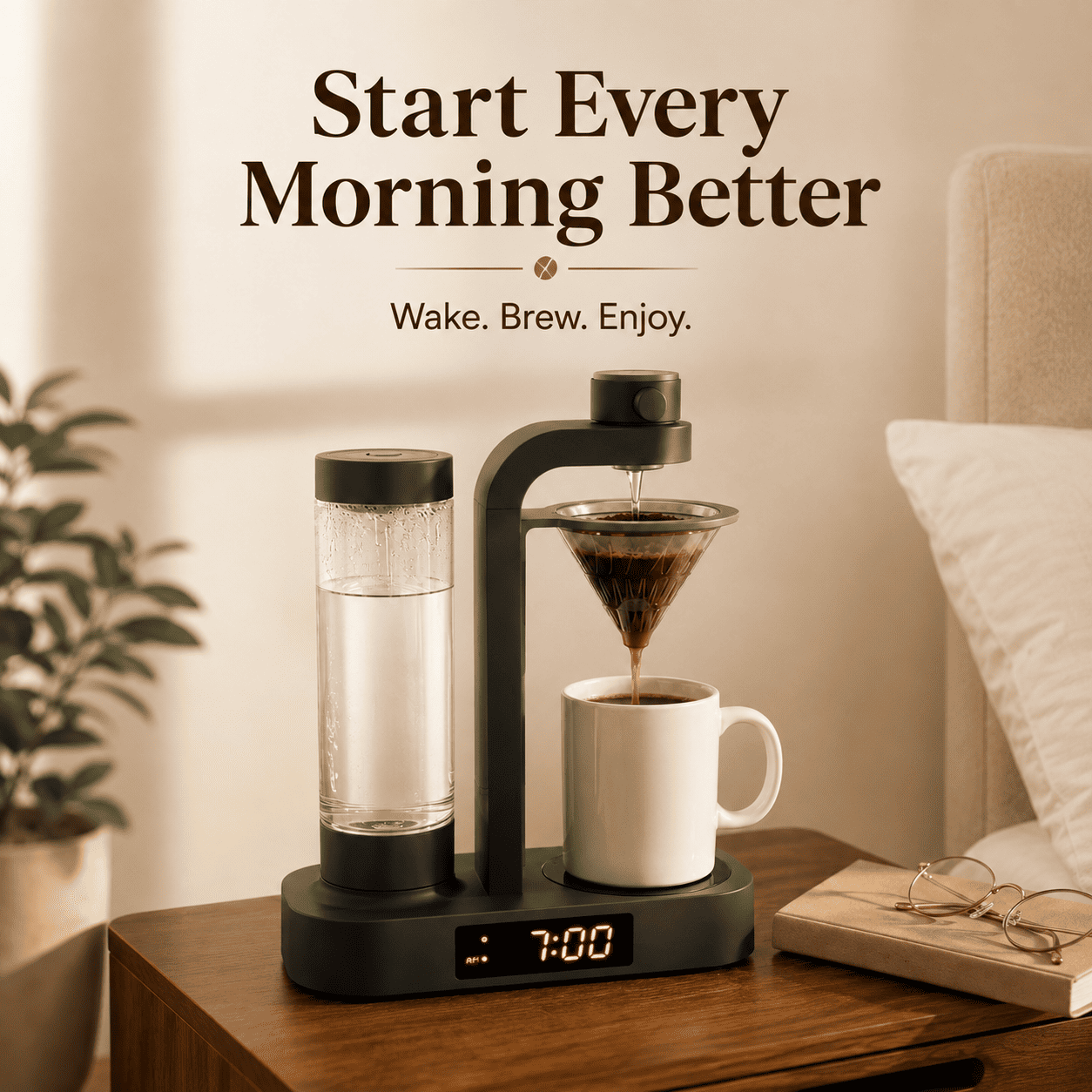 Coffee Alarm Clock