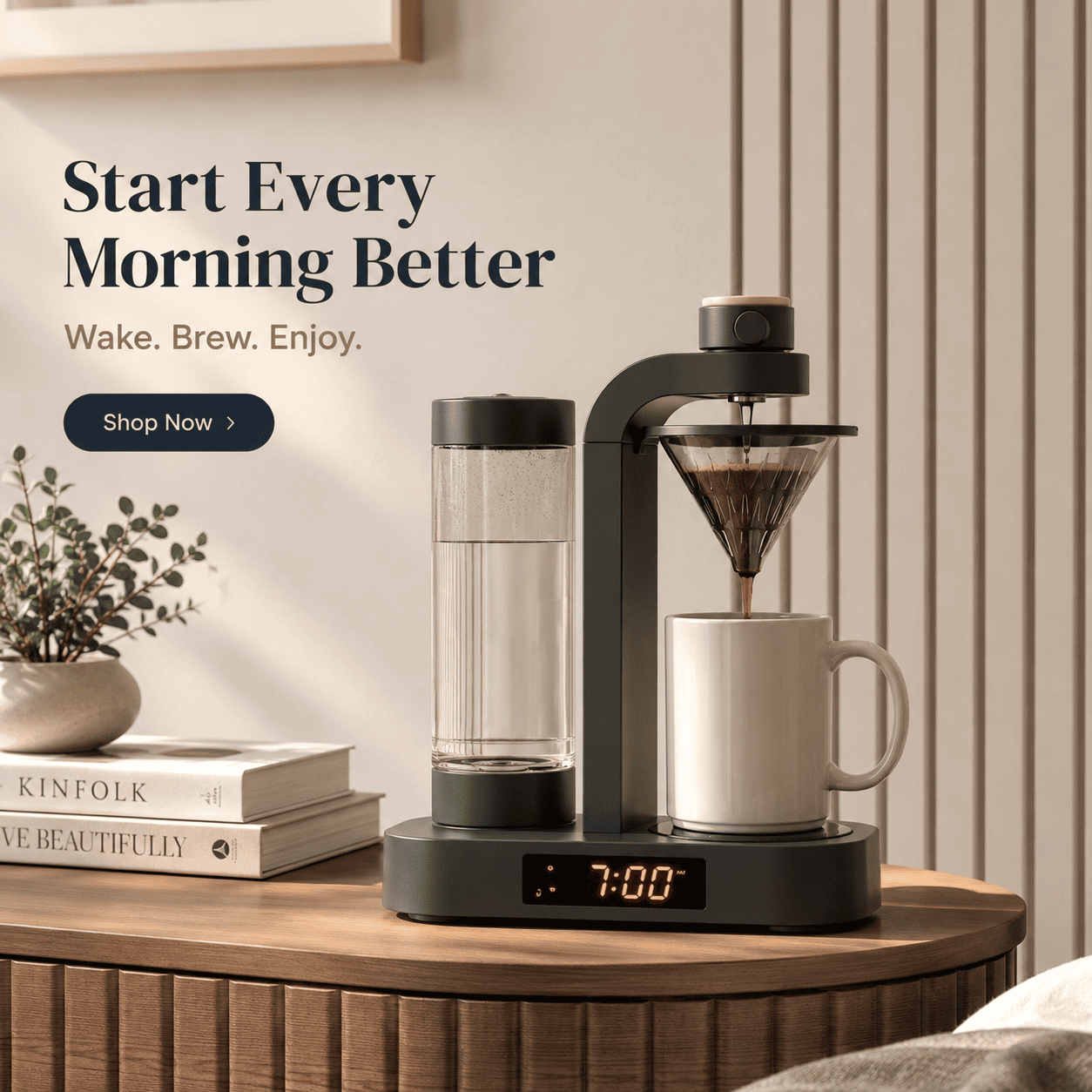 Coffee Alarm Clock