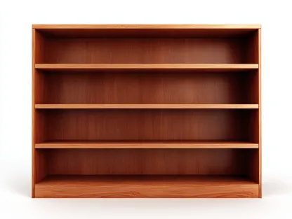 Bibliothèque en bois 80x30x90 cm - brun - rangement intérieur style classique-Homiupden