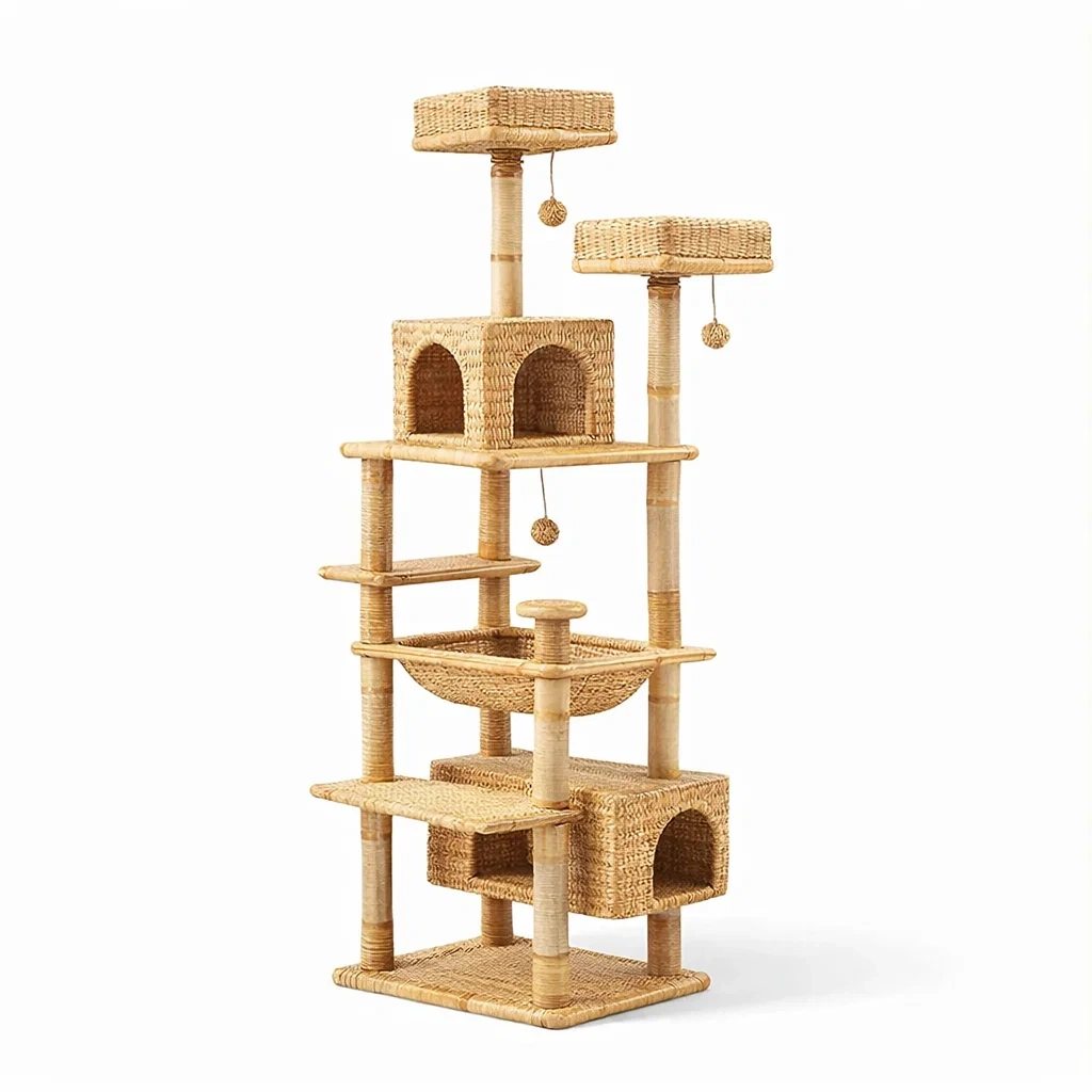 Kratzbaum seegras mdf rahmen-nesthavenstyle