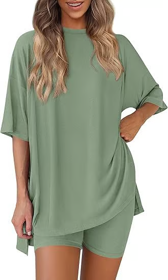 🎁Last Day 49% Off -Women's Summer Casual Loose Two-Piece Casual Suit