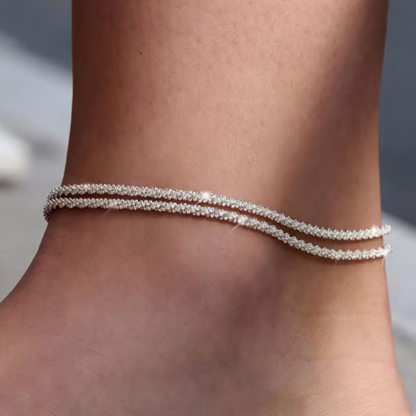【LAST DAY 49% OFF】🥰Dainty Layered Anklet For Women