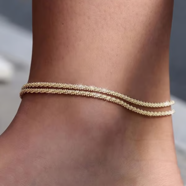 【LAST DAY 49% OFF】🥰Dainty Layered Anklet For Women