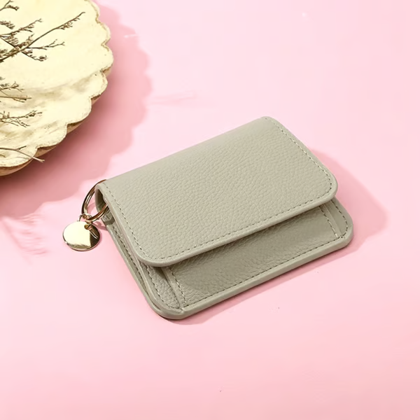 💖Hot 49% OFF🌹RFID Short Wallets for Women – Fashionable Card Holder with Key Ring & Coin Purse