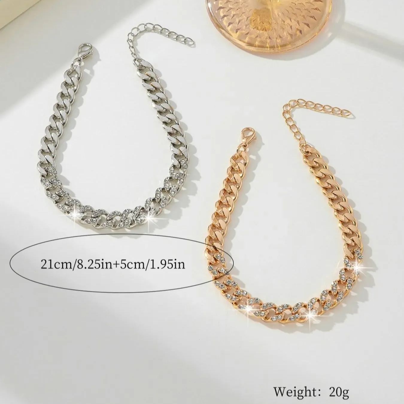 LAST DAY 49% OFF🔥 Women's Elegant Cuban Chain Design Anklet