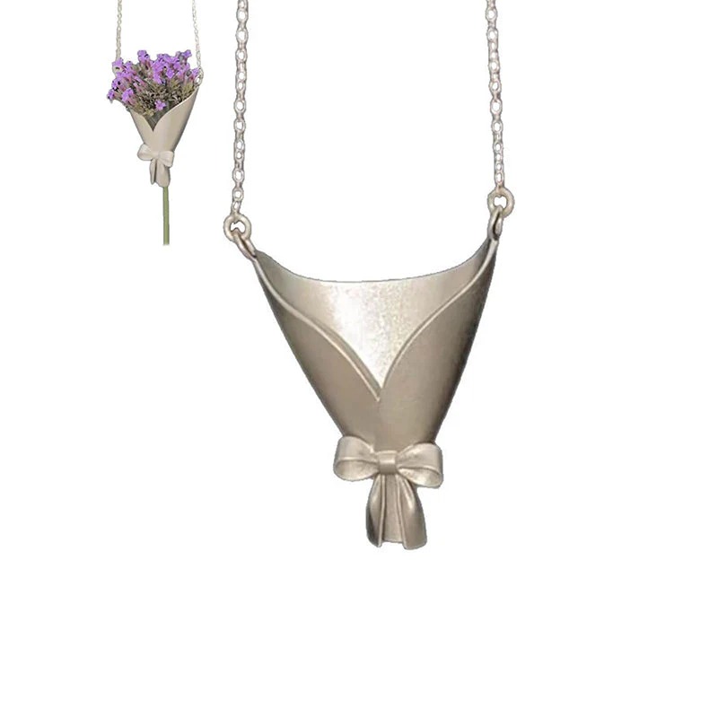 💐Flower Bouquet Necklace – The romantic gift for her 💖🎁