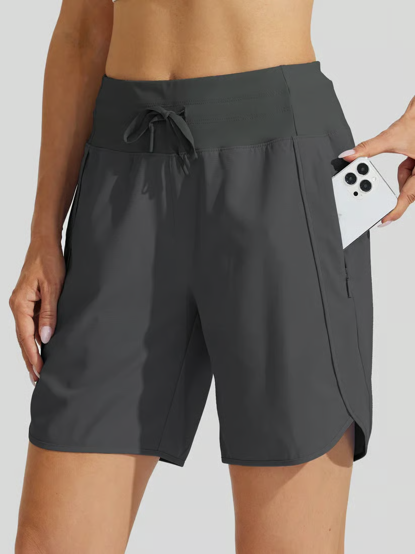 🔥New Arrival 50% OFF🔥Women's Active 7 Inseam Athletic Long Running High Wasistband Shorts