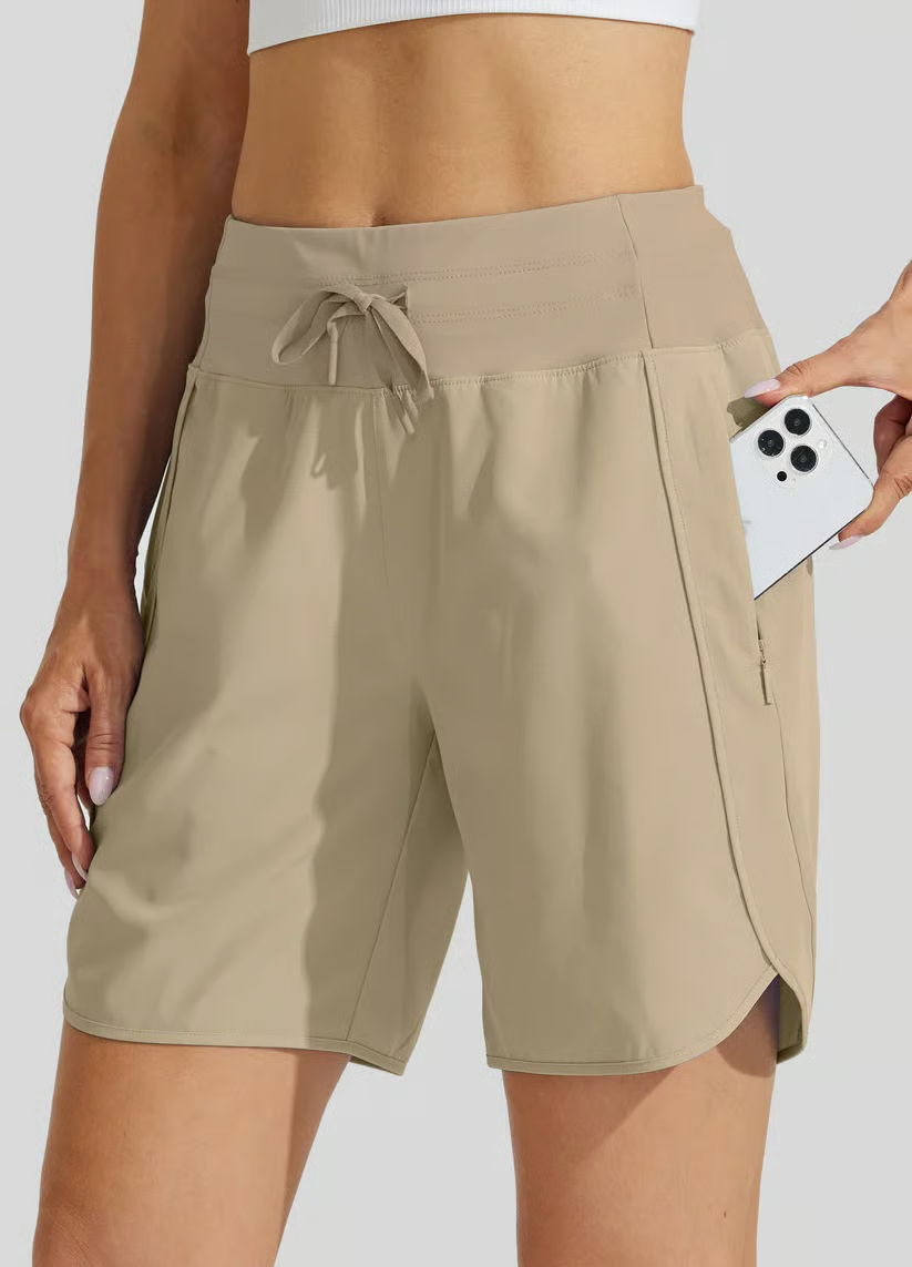 🔥New Arrival 50% OFF🔥Women's Active 7 Inseam Athletic Long Running High Wasistband Shorts