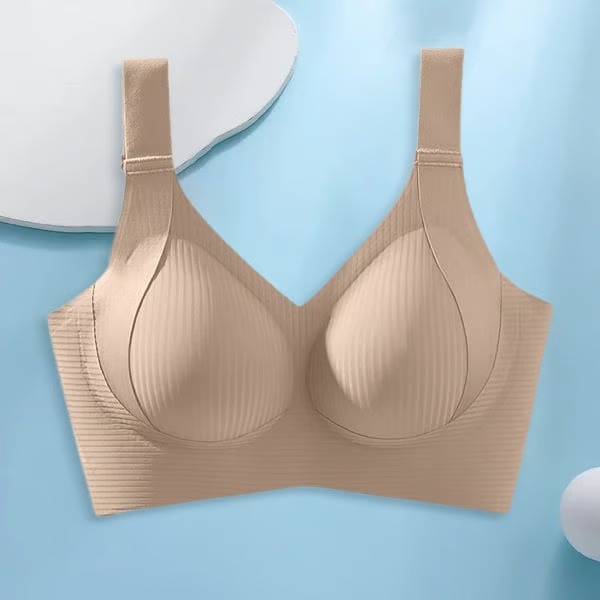 🔥Buy 1 Get 3 Packs - Women's Ribbed Adjustable Wireless Bra
