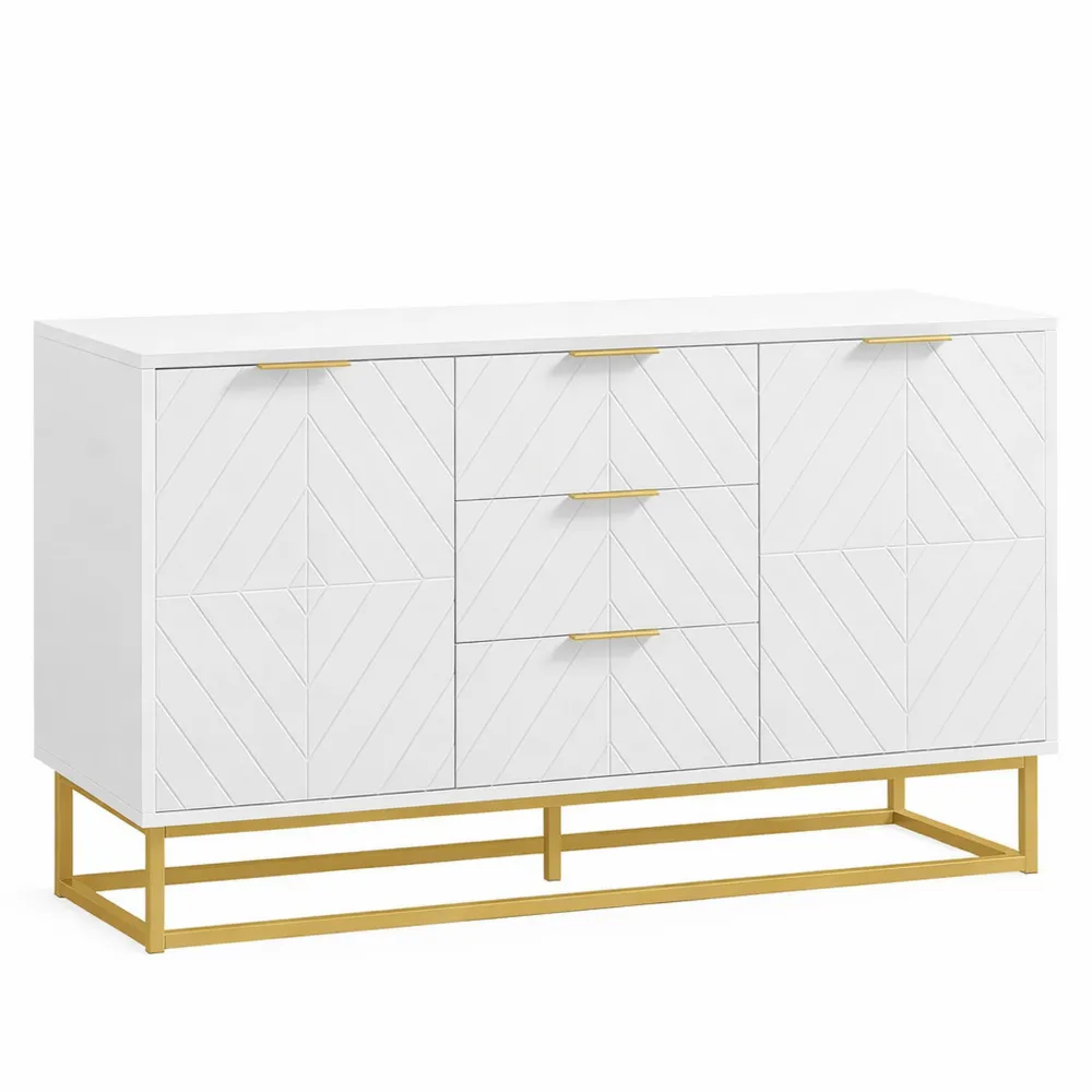 Credenza Moderna per Cucina o Sala da Pranzo con Cassetti e Ante