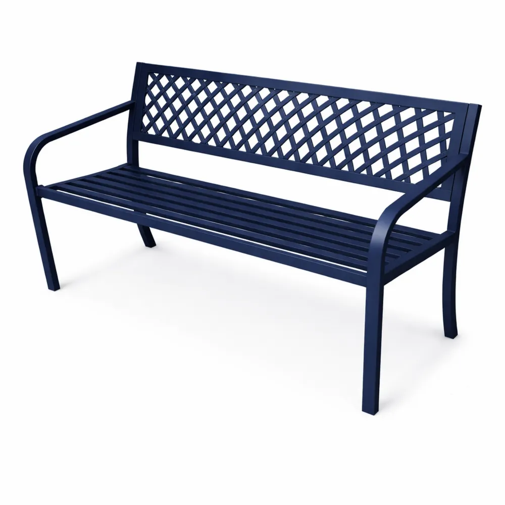 Panchina in Acciaio Grigliato per Giardino