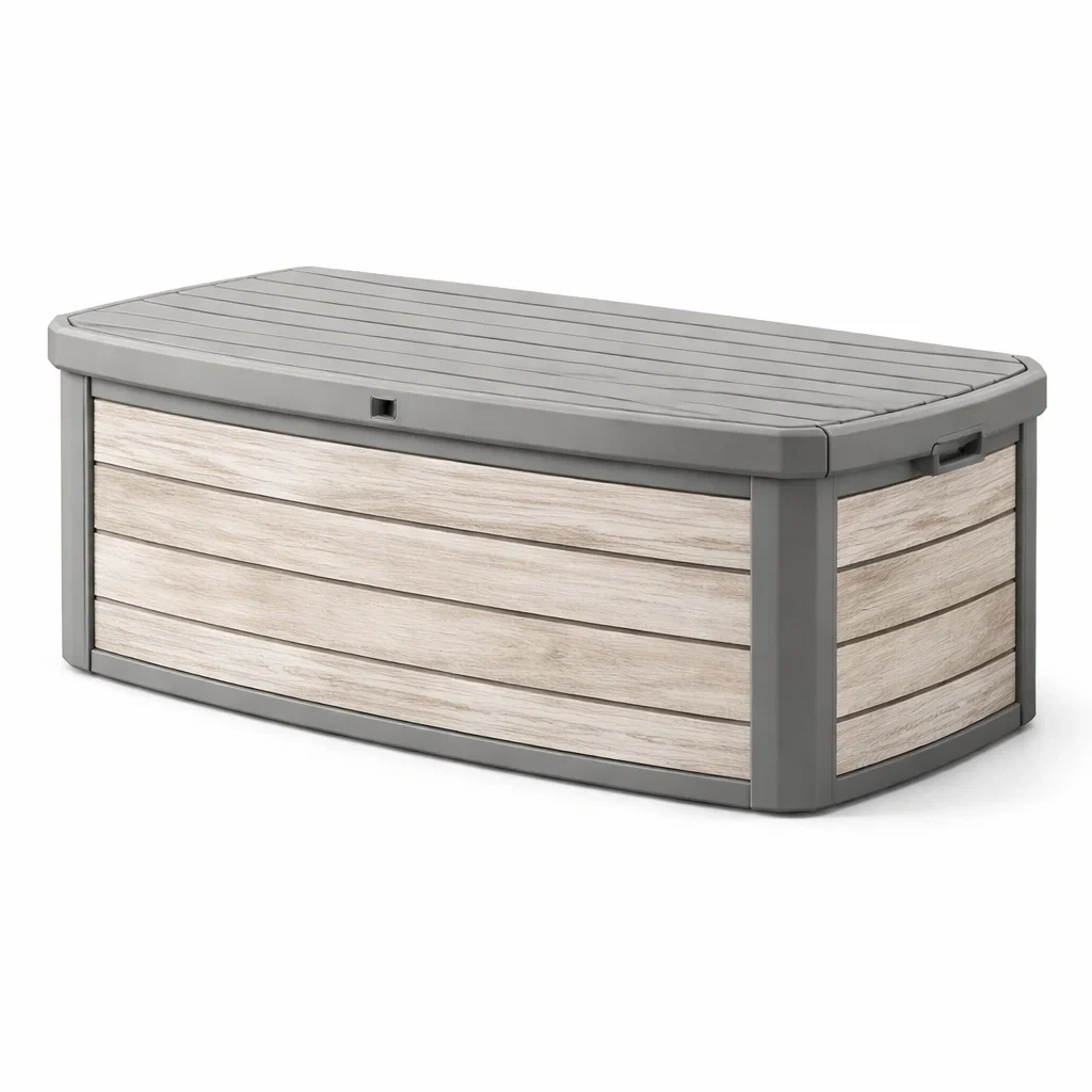 Modern Outdoor Storage Deck Box-AuraLoria