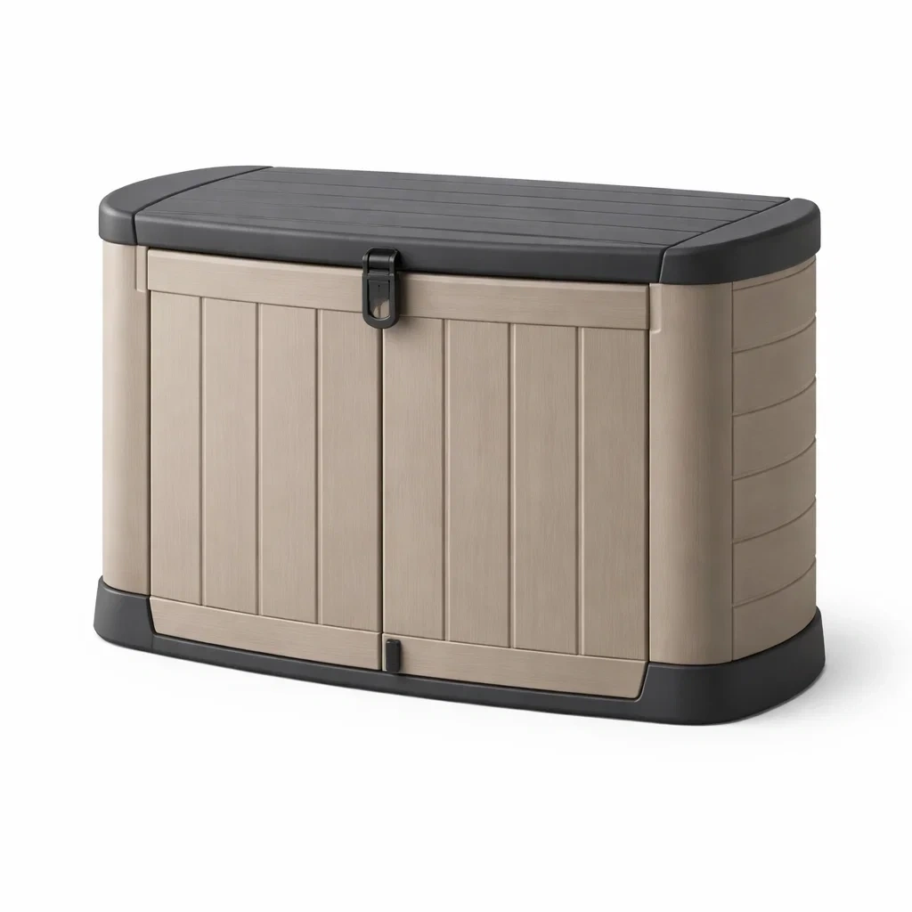 Compact Patio Storage Deck Box-AuraLoria