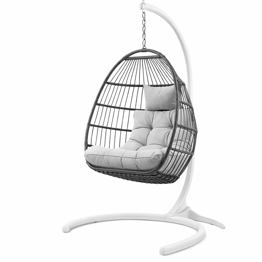 Modern Hanging Egg Swing Chair-AuraLoria