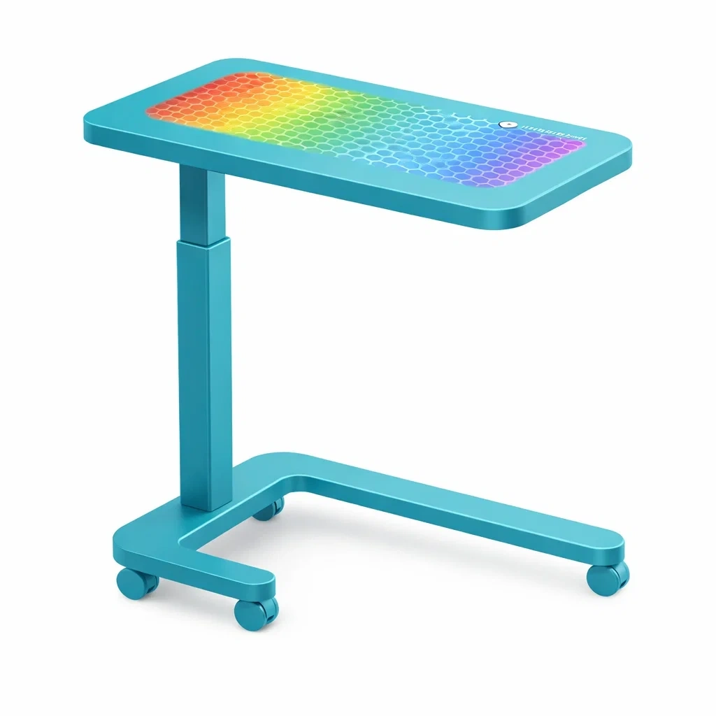 Adjustable Height Mobile Laptop Desk-AuraLoria