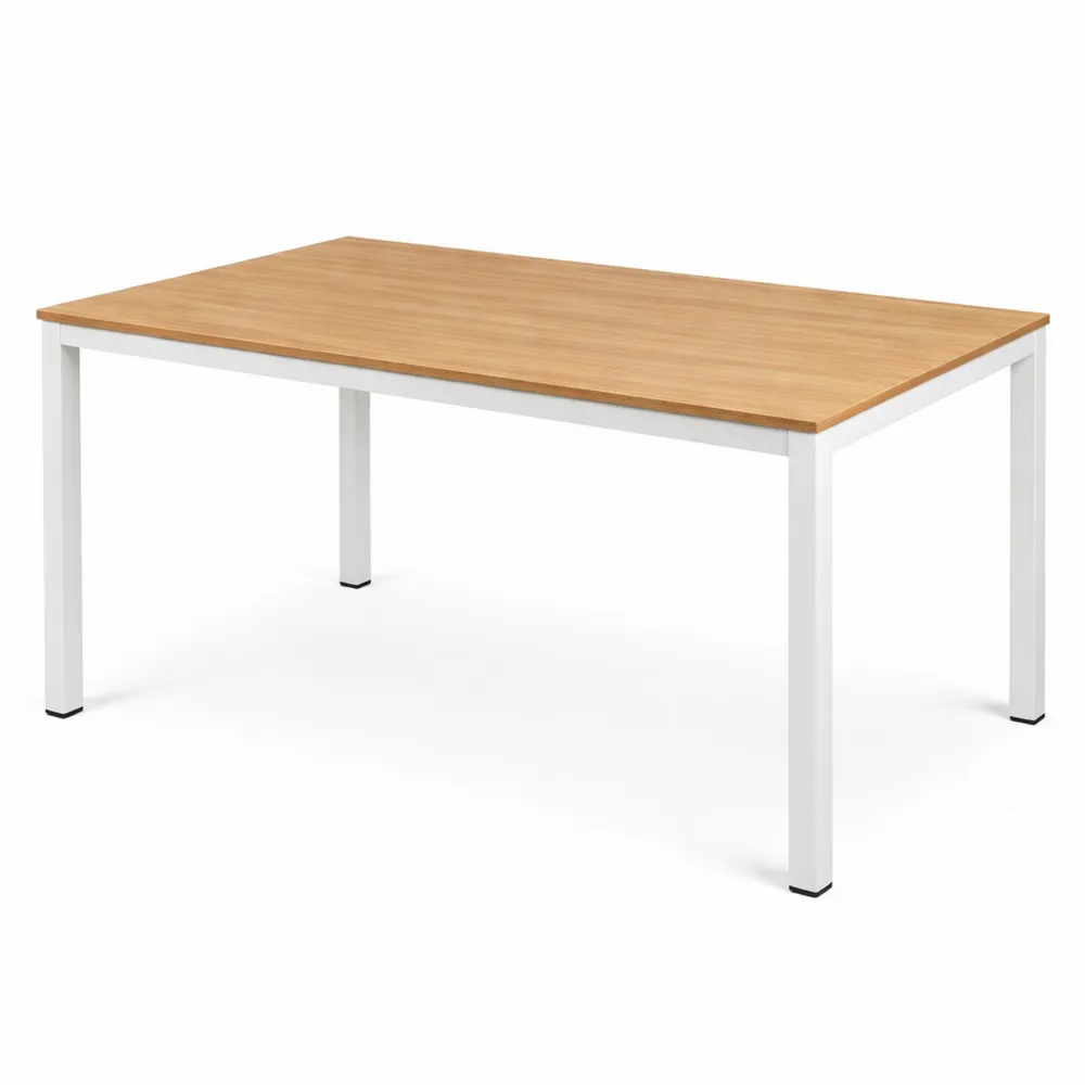Table de Travail en Bois et Acier pour Maison et Bureau, 120x60x75 cm-Rowangrov