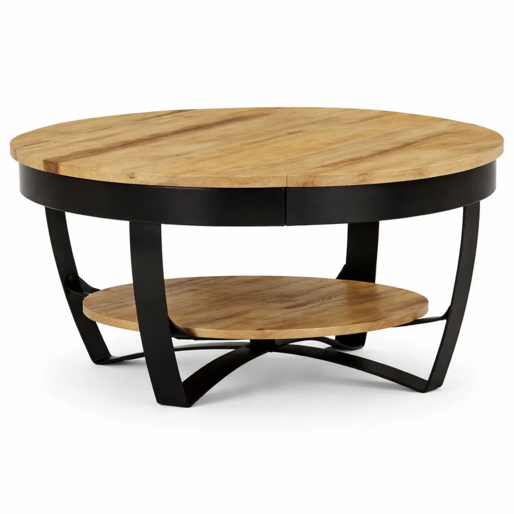 Table Basse en Bois de Manguier pour Salon-Hazelgro