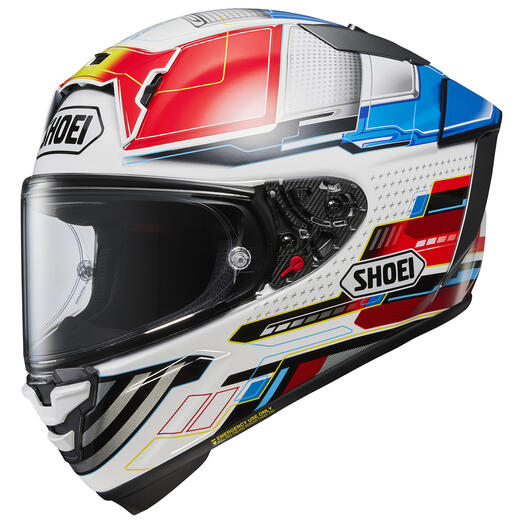 Motocyklová helma Shoei X-Fifteen Proxy s integrálním profilem