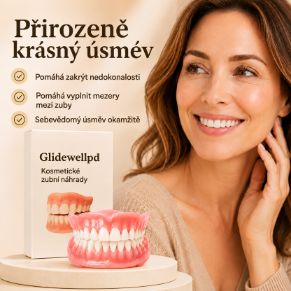 PRÉMIOVÉ CELKOVÉ KRYTÍ ZUBNÍ PROTÉZY