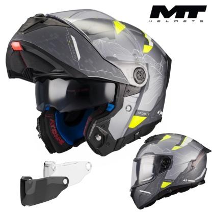 Výklopná motocyklová přilba ECE 22.06 – lehká, pohodlná a bezpečná pro každodenní jízdu